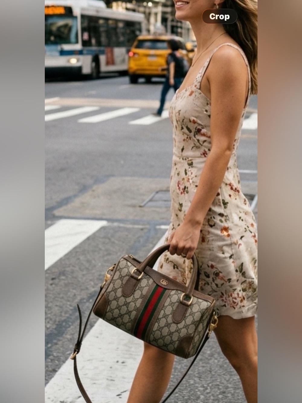 Authentic Vintage Gucci Boston Bag